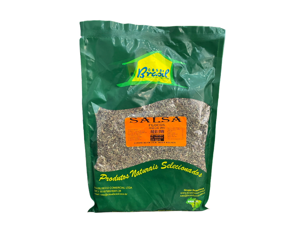 SALSA FLOCOS DESIDRATADA BRASILSECO 250 G (FDO 20 PCT)